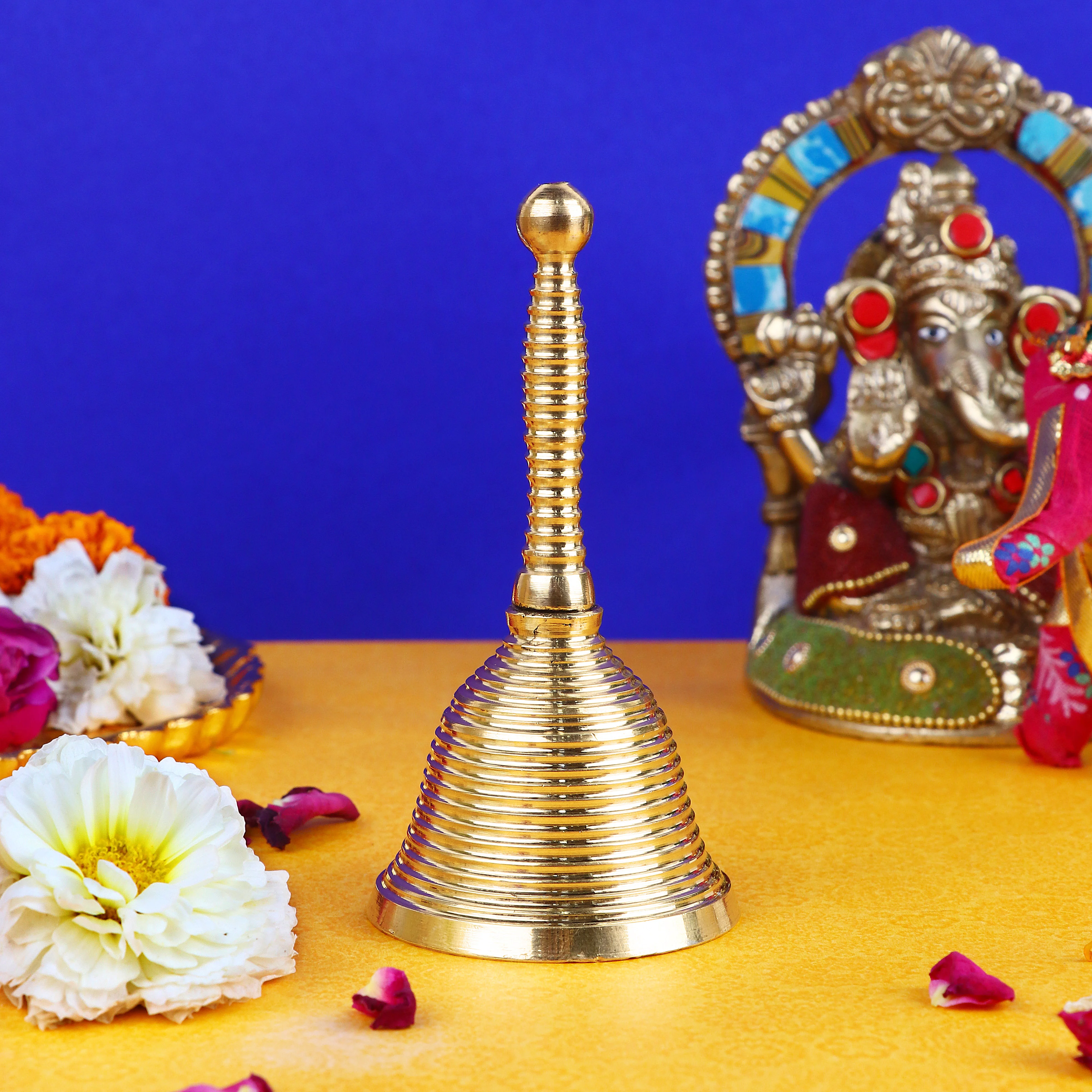 brass bell for aarti
