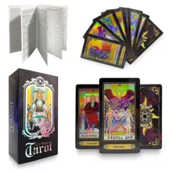 Metalic Tarot Card